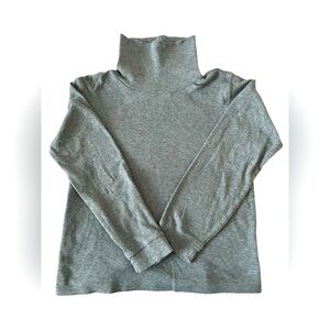 Carter’s Kids Long-Sleeve Turtle Neck, Size 12, Gray